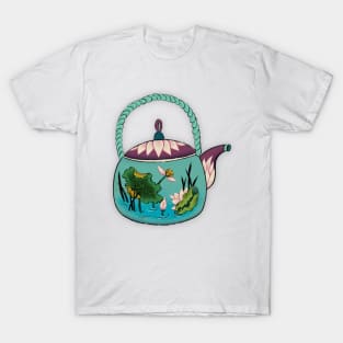 Minhwa: Mint Teapot (Korean traditional/folk art) T-Shirt